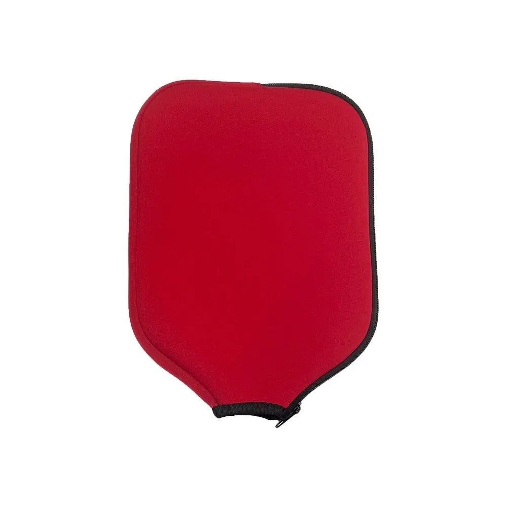 Neoprene Material Pickleball Paddle Cover Soft Texture With Zipper Pickleball Racket Sleeve Durable Construction