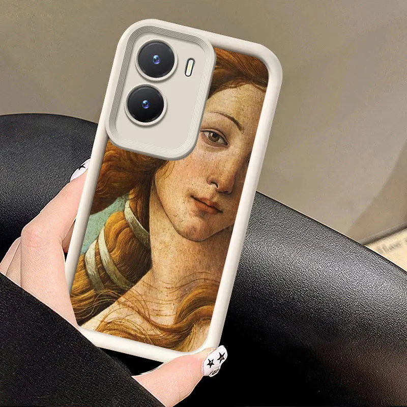 Renaissance Art Painting Phone Case For VIVO V30 X80 X90 X100 Pro V29E V30E V40 Y75 Y78 5G Y02 Y17 Y22 Y76 S Y03 Y21 Y27 Y28 Y35 image 4