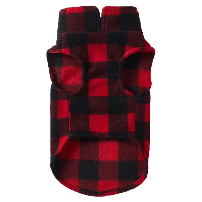 Dog Jackets Cozy Thick Fleece Dog Sweater Indoor & Outdoor Dog Pullover Vest Coat Outfits For Small Medium Large Dogs