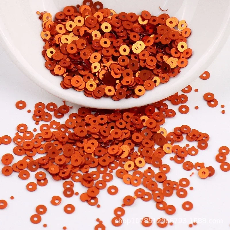 10g 2mm 3mm 4mm Pvc francese opaco rotondo Paillettes tazza allentata Paillettes Paillettes Glitter per la creazione di gioielli fai da te cucito