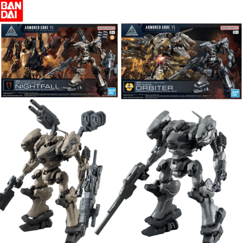 Bandai 30 MINUTES MISSIONS Model Kit 30MM armored core RaD CC-2000 ORBITER nightfall 40E Steel Haze Action Figures Gift