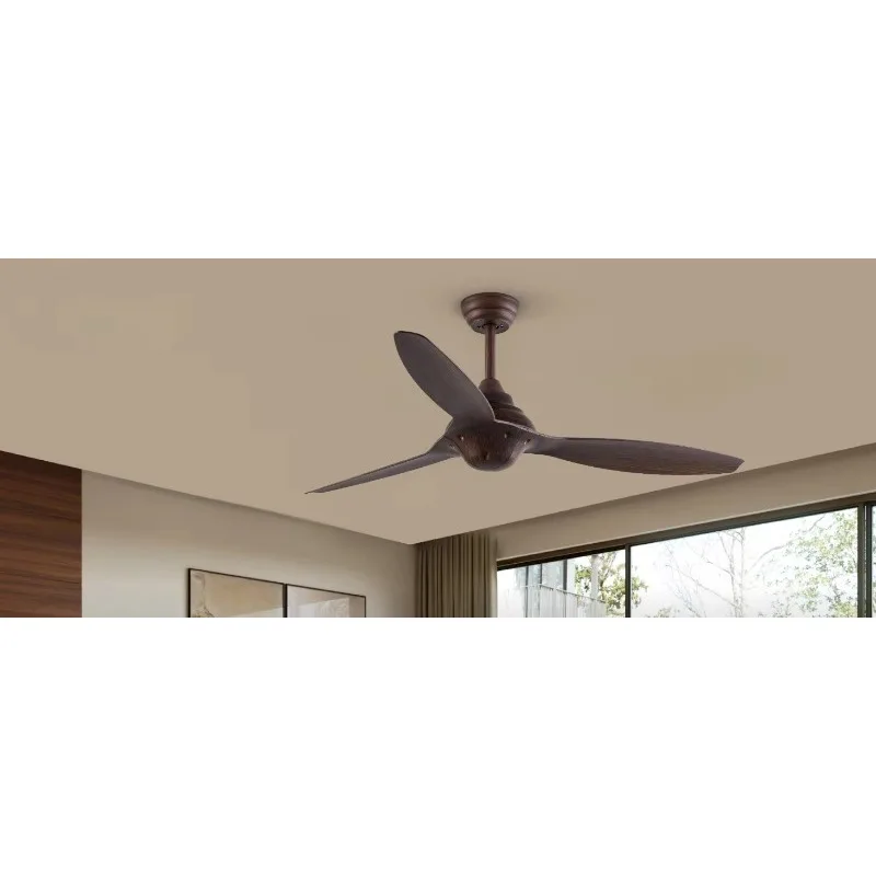 Household hotel electric energy-saving DC 52-inch industrial ceiling fan with remote control
