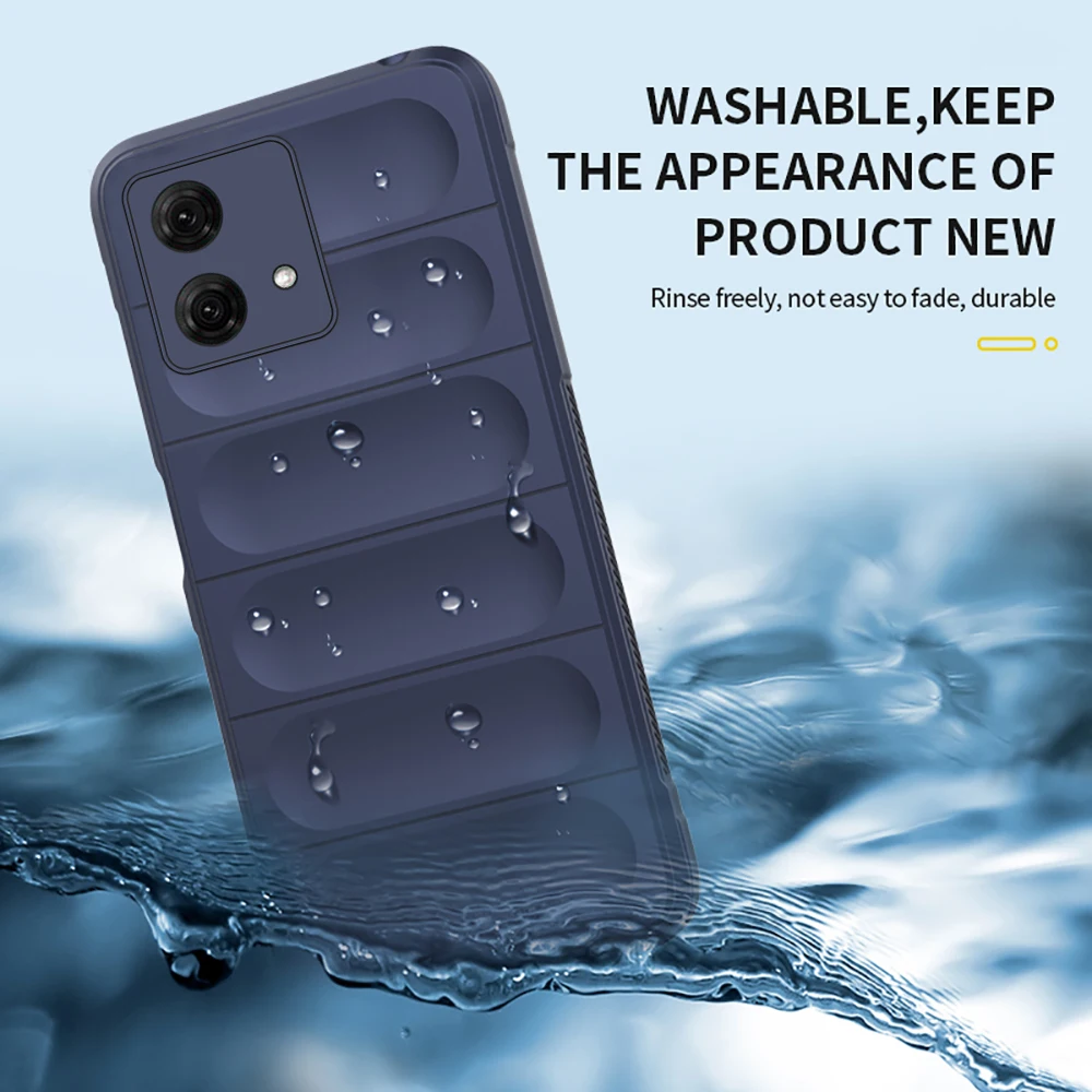 For Motorola Moto G84 5G Case Soft Liquid Silicone Back Cover MotoG84 Moto G54 G 84 54 84G 54G Anti-Slip Bumper Shockproof Coque