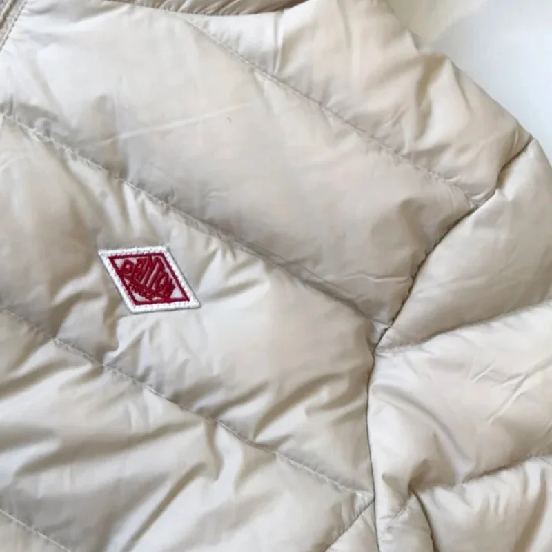 اليابان لينة خفيفة الوزن المحمولة الصلبة الرمز البريدي هود أسفل أنثى موضة سترة ضئيلة ملابس خارجية النساء الخريف والشتاء الدافئة #5