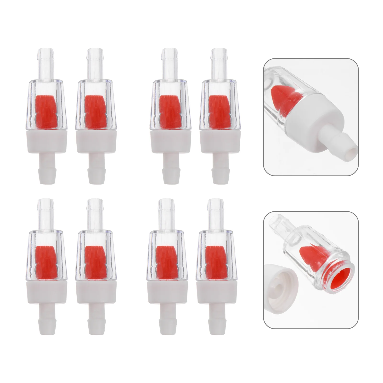 

40 Pcs Air Pump Check Valve Aquarium One Way Fish Tank Accessories Valves for Non-Return Stop Water Proof