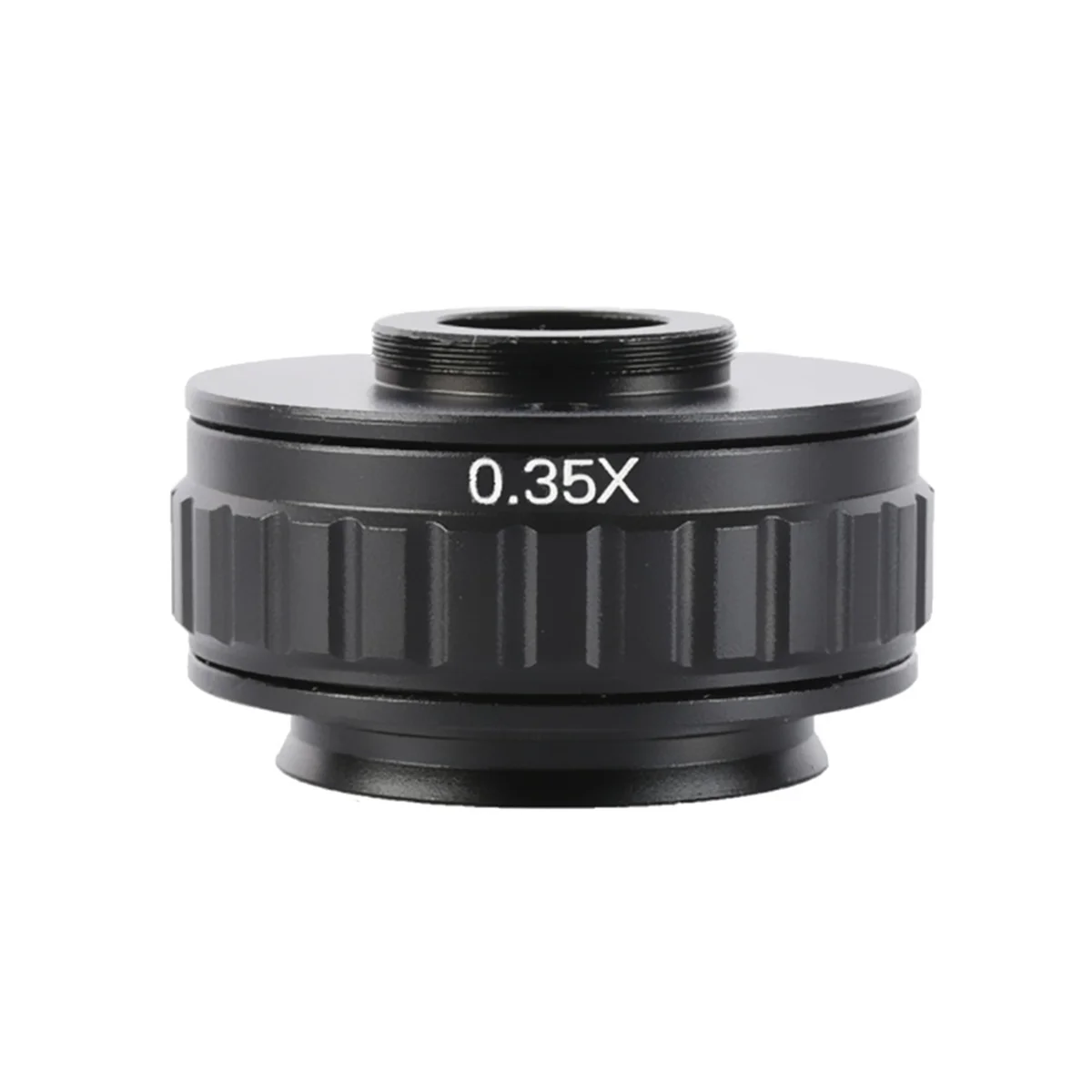 Heißer verkauf C Mount Adapter Objektiv 0,35X CCD für Trinokular Stereo Mikroskop Kamera 38MM Schnittstelle Erhöhte Sichtfeld