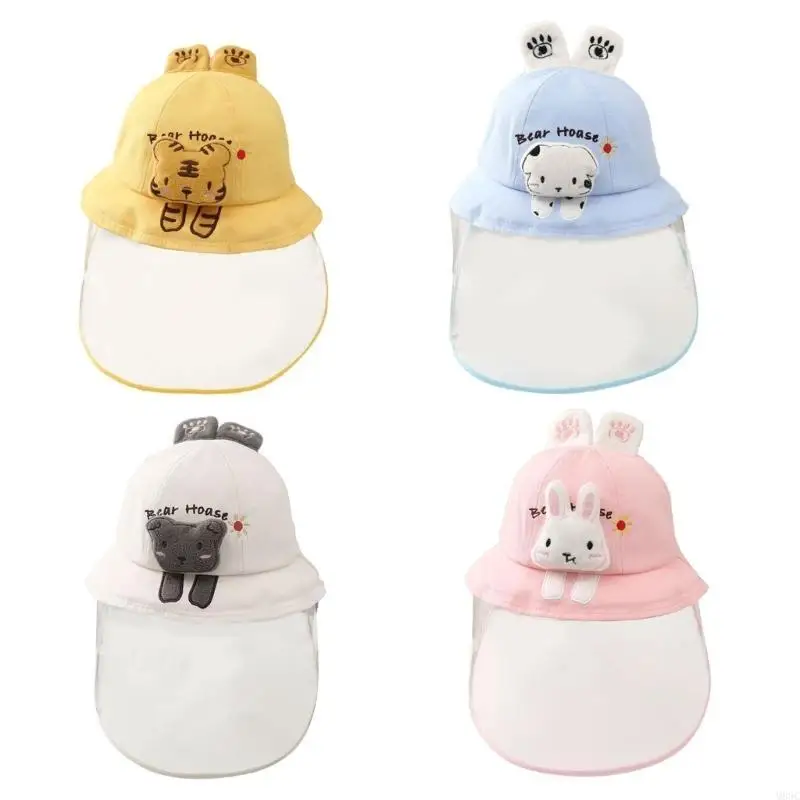 

M89C Bucket Hat Babys Sun for Protective Hat Boy Girl 6-18M Headwear Camping Beac