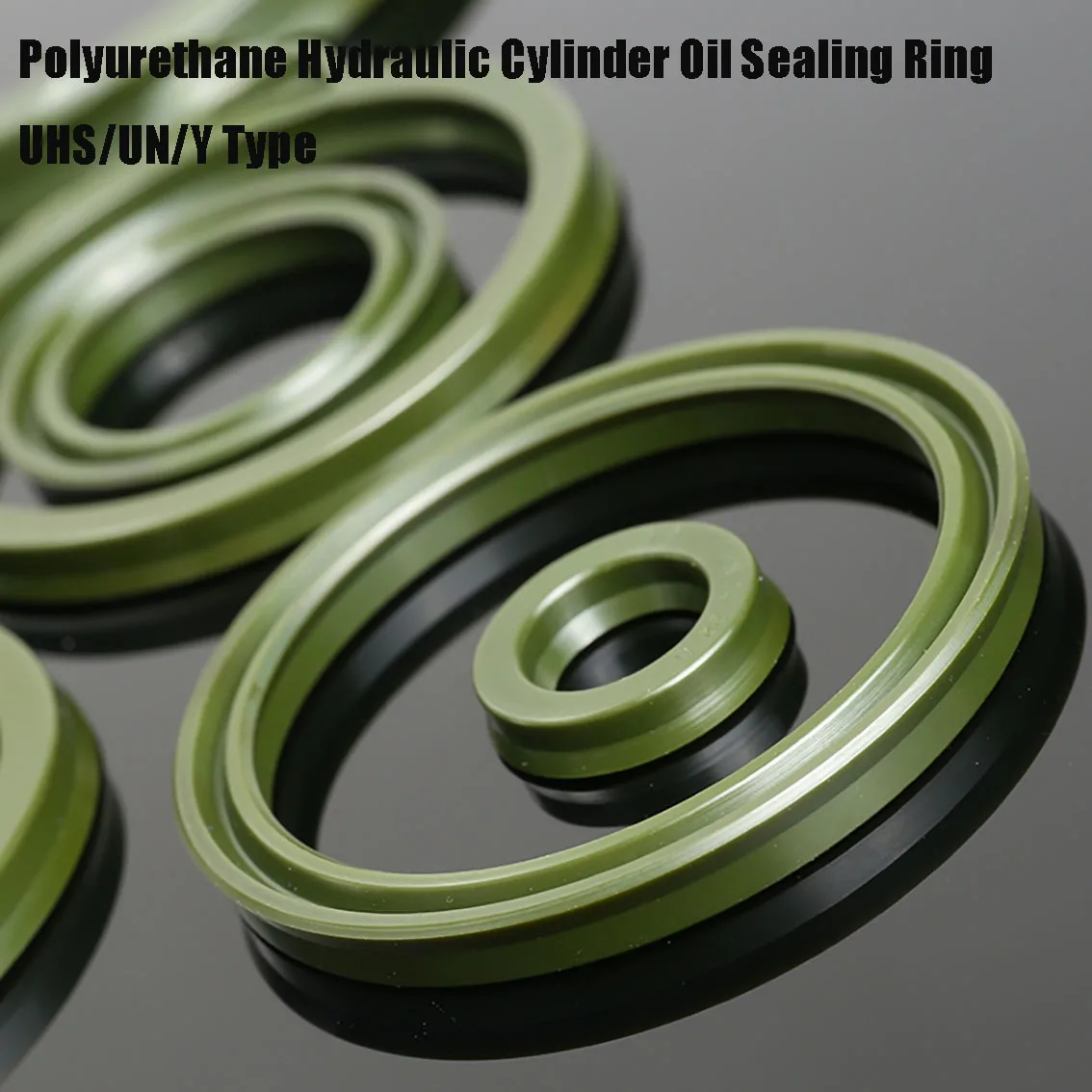 1Pcs Polyurethane Hydraulic Cylinder Oil Sealing Ring UHS/UN/Y Type Shaft Hole General Sealing Ring Gasket ID 14-70mm OD 22-80mm