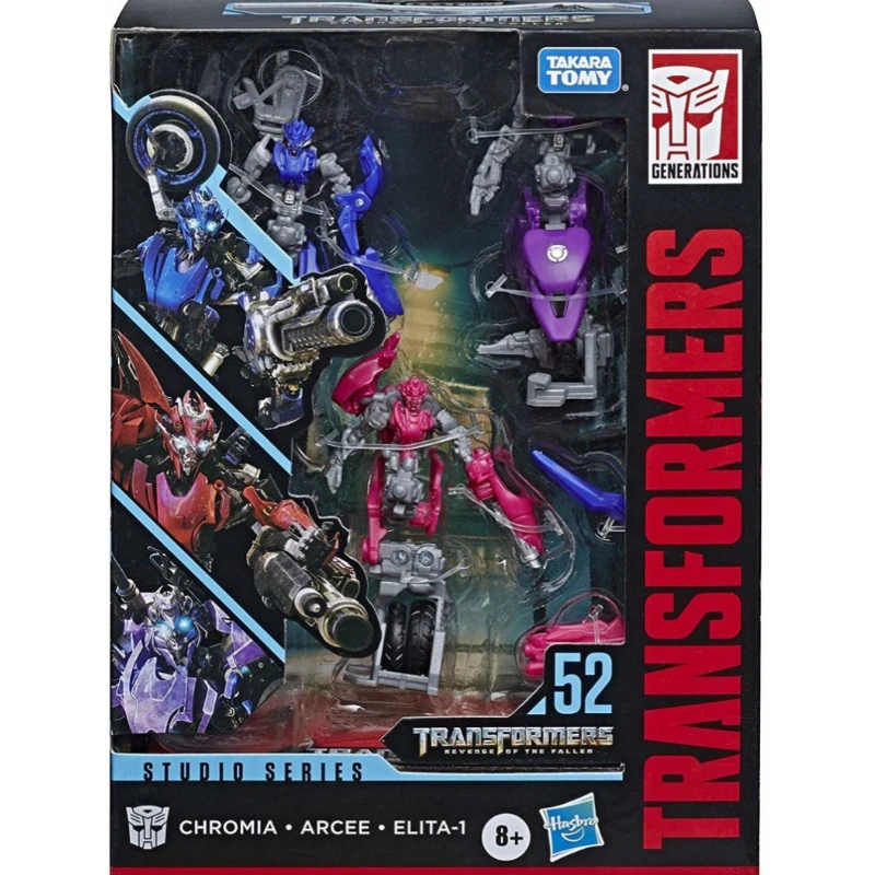 In stock original Transformers American version SS-52 D-class Arcee & Claria & Alita anime character model toy gift collection