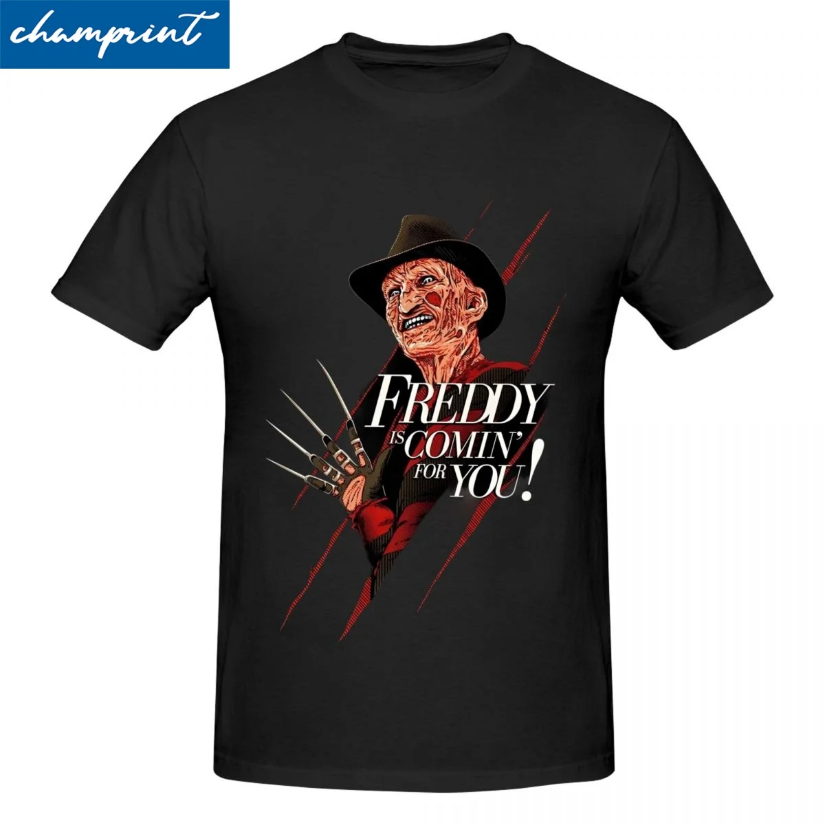 F-Freddy K-Kruger T Shirt Men Women 100% Cotton Hipster T-Shirts Elm Street Nightmare Tee Shirt Short Sleeve Clothes