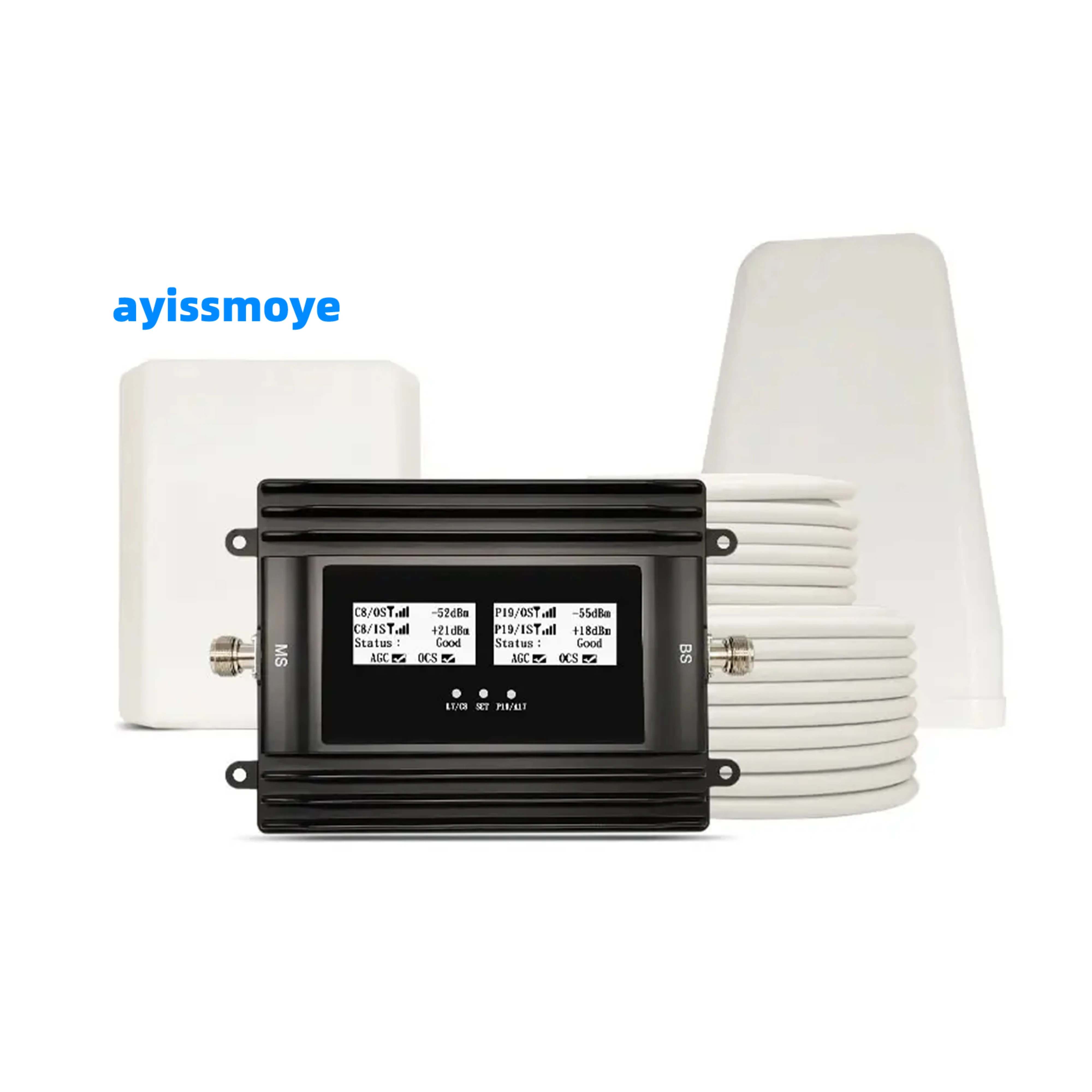 

B2 B4 B5 B12 B13 B17 B25 B66 Усилитель мобильного сигнала Северной Америки 4G и 5G Усилитель сотовой сети Ретранслятор Усилитель сигнала