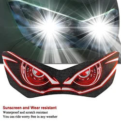 Fit For NMAX 155 Nmax155 2020-2024 Accessories Motorcycle Headlight Guard Stickers Head Lamp Protection Decals