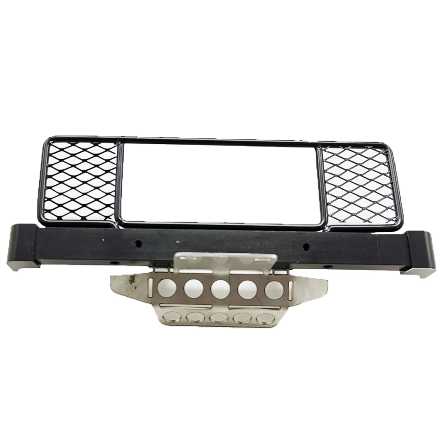 YSUN-Metalowa Osłona Przednia z Metalowymi Felgami i Piastami Kół do Samochodów RC, 4 szt., do Modeli Samochodów 1/12 Mn D90 D91 D96 D99S