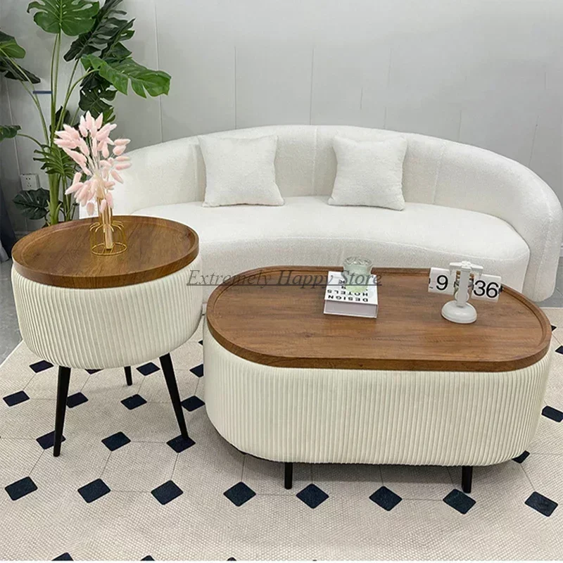 

Tray Designer Coffee Table Modern Oval Small Nordic Storage Side Table Minimalist Unique Stolik Kawowy Living Room Accessories