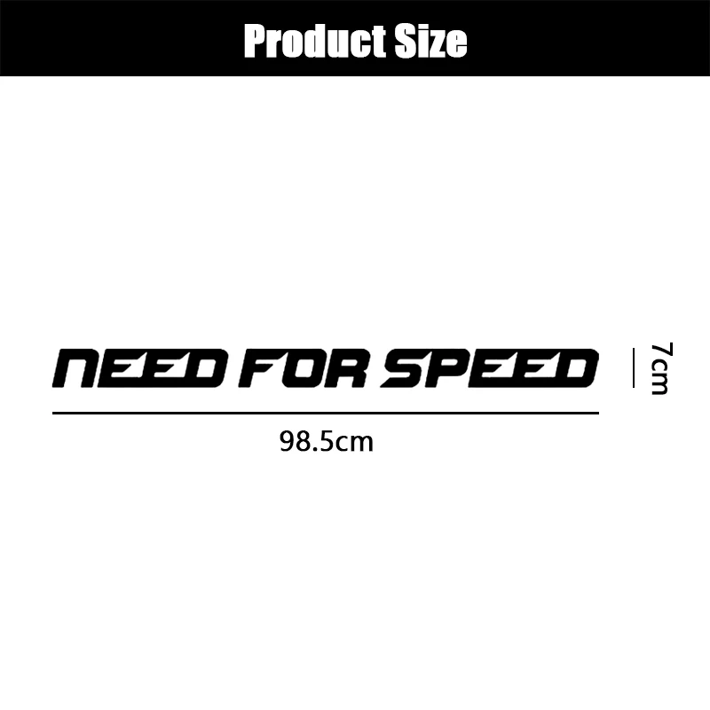 NEED FOR SPEED Car Vinyl Sticker Windscreen Sports Style Decorative Sticker Decal Auto Waterproof Accessory