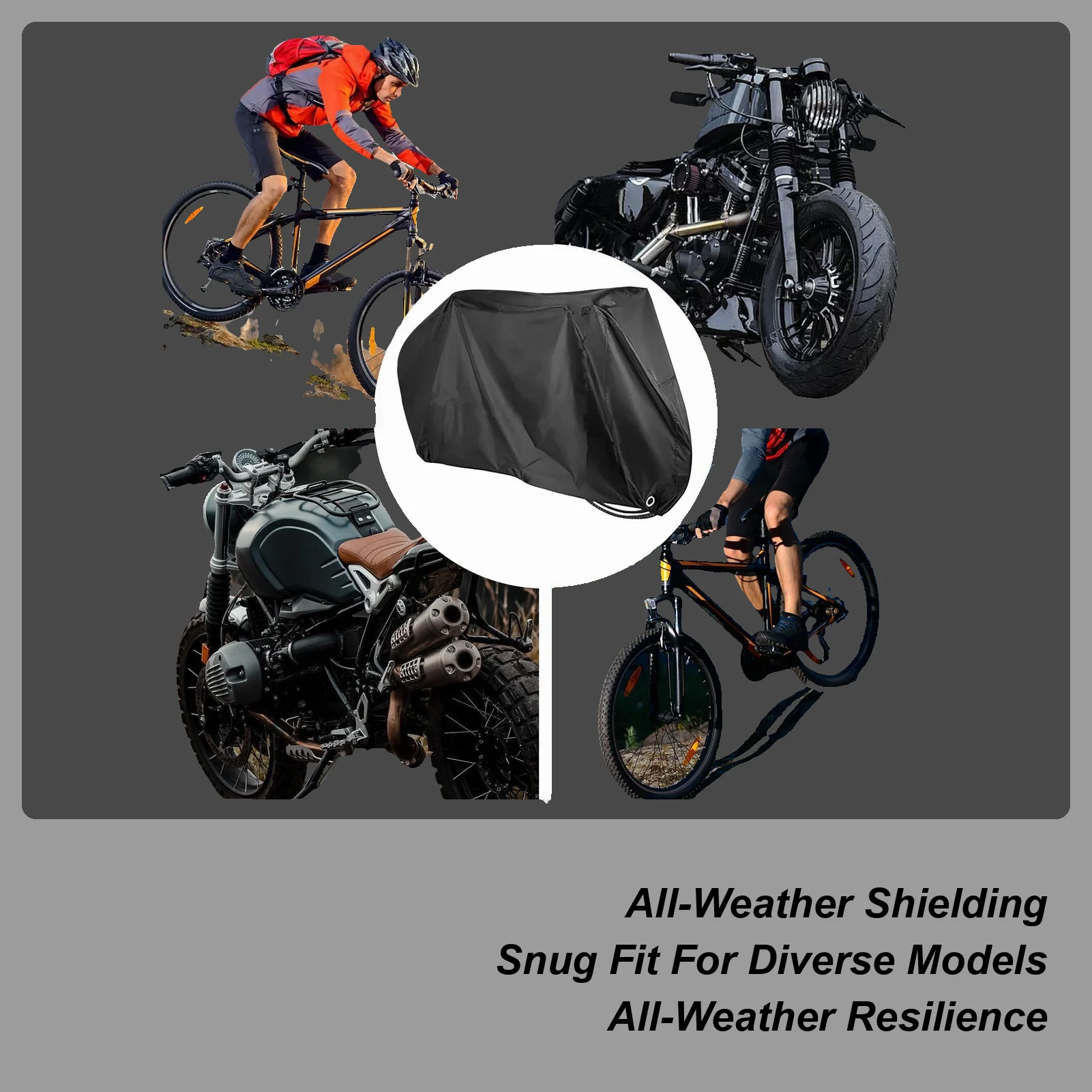 

Bike Covers Windproof Dust-Proof Rain-Proof Motorcycle Protective Covers For Men Women Teens Athletes Cyclists Golfers Dad