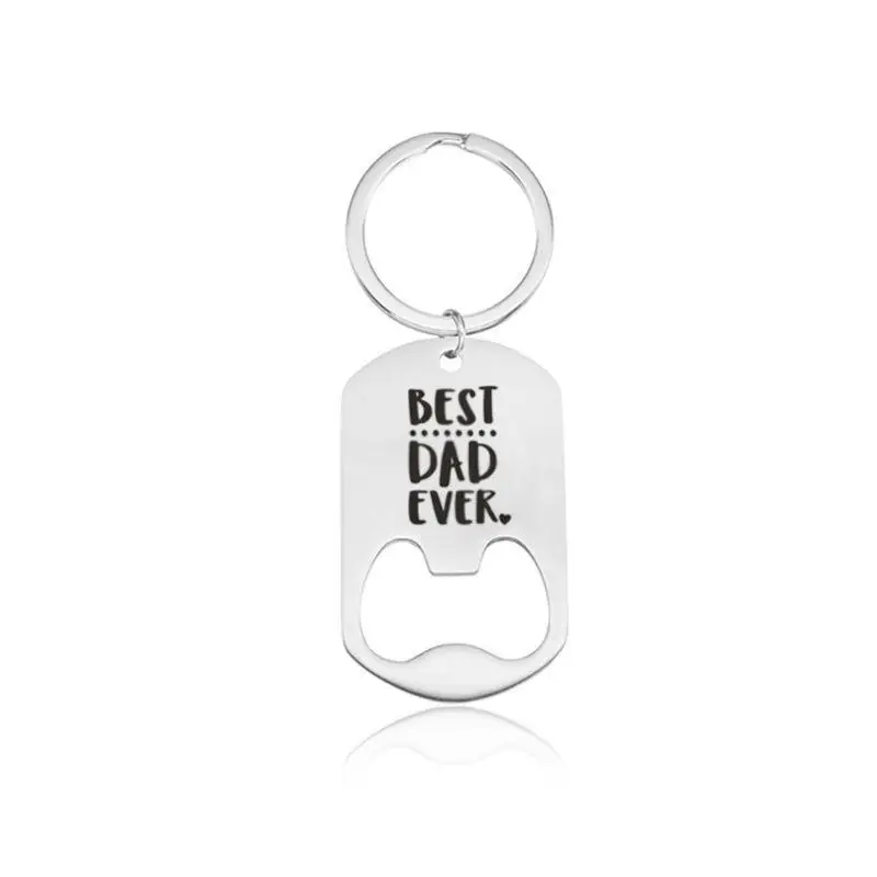 A52E Novelty High Quality Love Pendant Jewelry Stainless Steel Bottle Opener Keychain