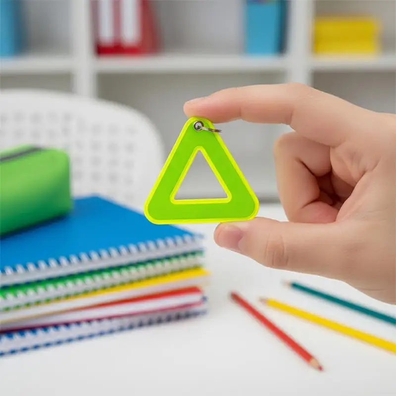

Reflective Pendant For School Bags Triangle Safety Reflector Student Safety