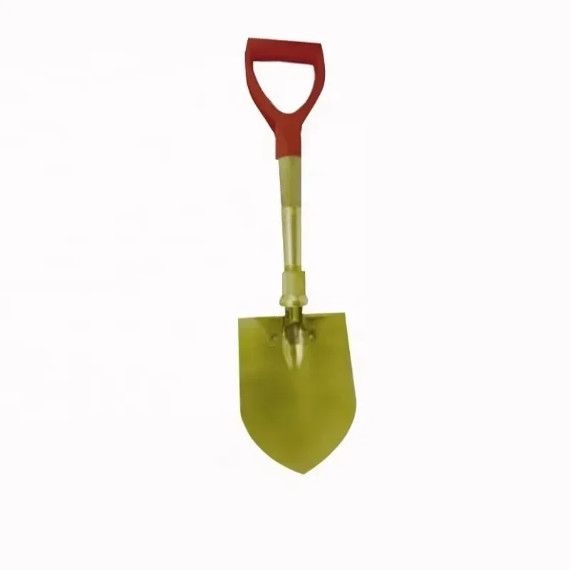 Durable and low-priced Non Sparking folding shovel brass shovel for hazardous chemicals