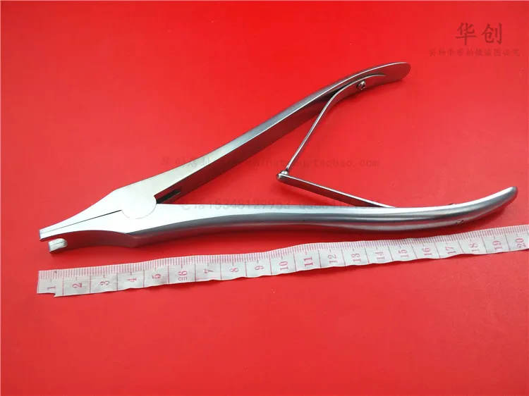 Instrumento ortopédico médico: Pinça e alicate multifuncional de aço inoxidável para cirurgia.