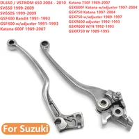 Palancas de embrague de freno izquierdo y derecho para Suzuki Vstrom 650 DL650 SV650/650S Bandit GSF400 Katana 600F 750F GSX600F GSX750