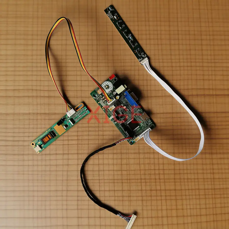 

For B133EW01 LTN133W1 LP133WX1 LTN133AT01 Monitor Controller Drive Board DIY Kit HDMI+VGA 1280*800 LVDS 30-Pins 1280x800 1-CCFL