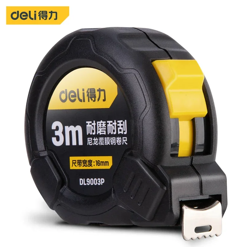 Deli 1 Pcs 2M 3M 5M Tape Measure Metric Steel Measures Ruler Distance Measuring Tape Meter Ruler Tape Length Gauging Tools