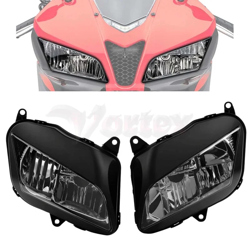 

Motorcycle Headlight Headlamp Front Head Light Lamp Housing Kits Accessories For Honda CBR600RR F5 CBR 600RR 2007-2012