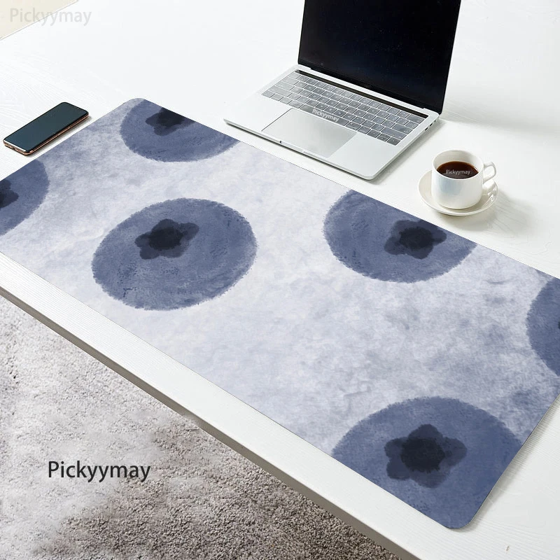 Large Mousepad Cute Fruit Locking Edge Deskpads Student Mausepad Rubber Kawaii Pc Mouse Pad Office Carpet Desk Mat 800x300