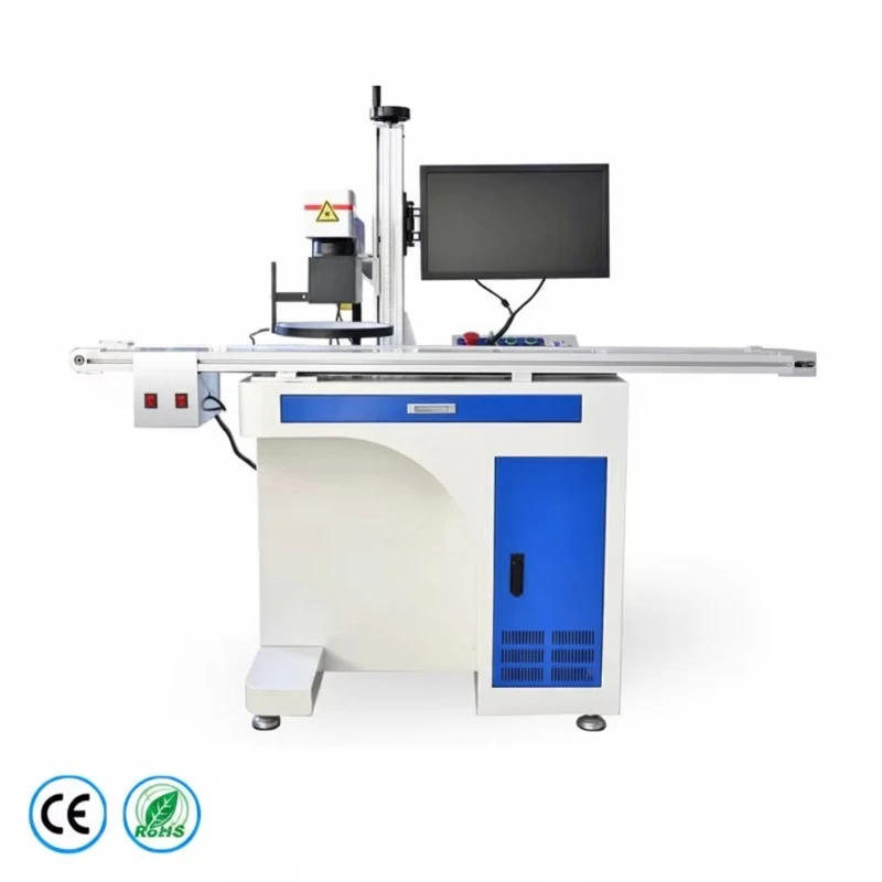 20W-100W Autofocus Visual Fiber Marking Machine for Metal Cutting and Engraving 100kg