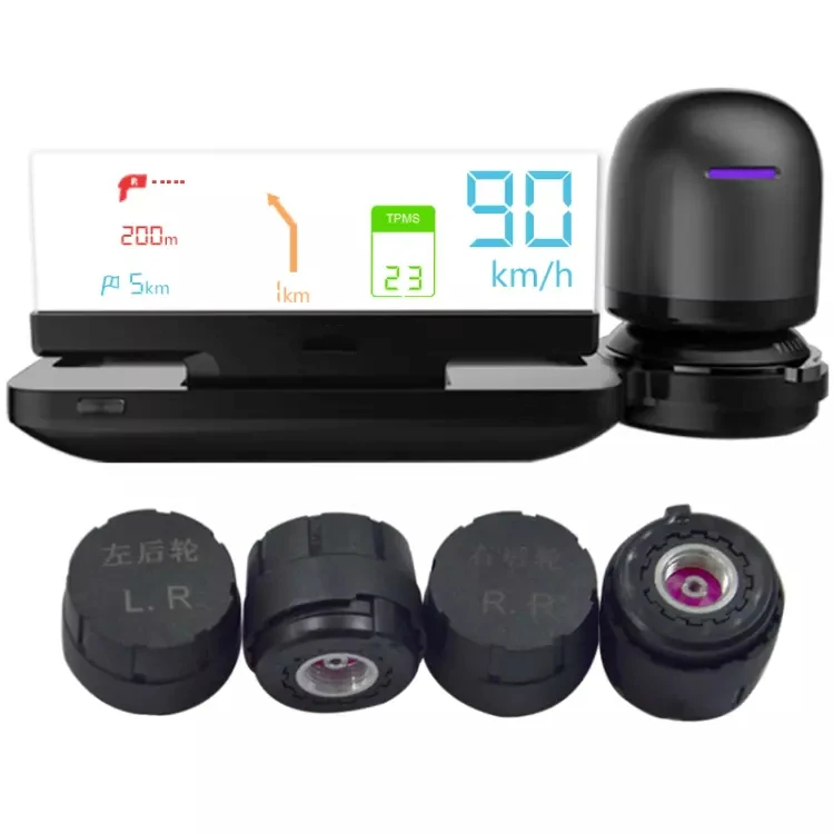 Kingauto smart car Start up and shutdown with car HUD Angle 165 degree wide angle hud color head up display