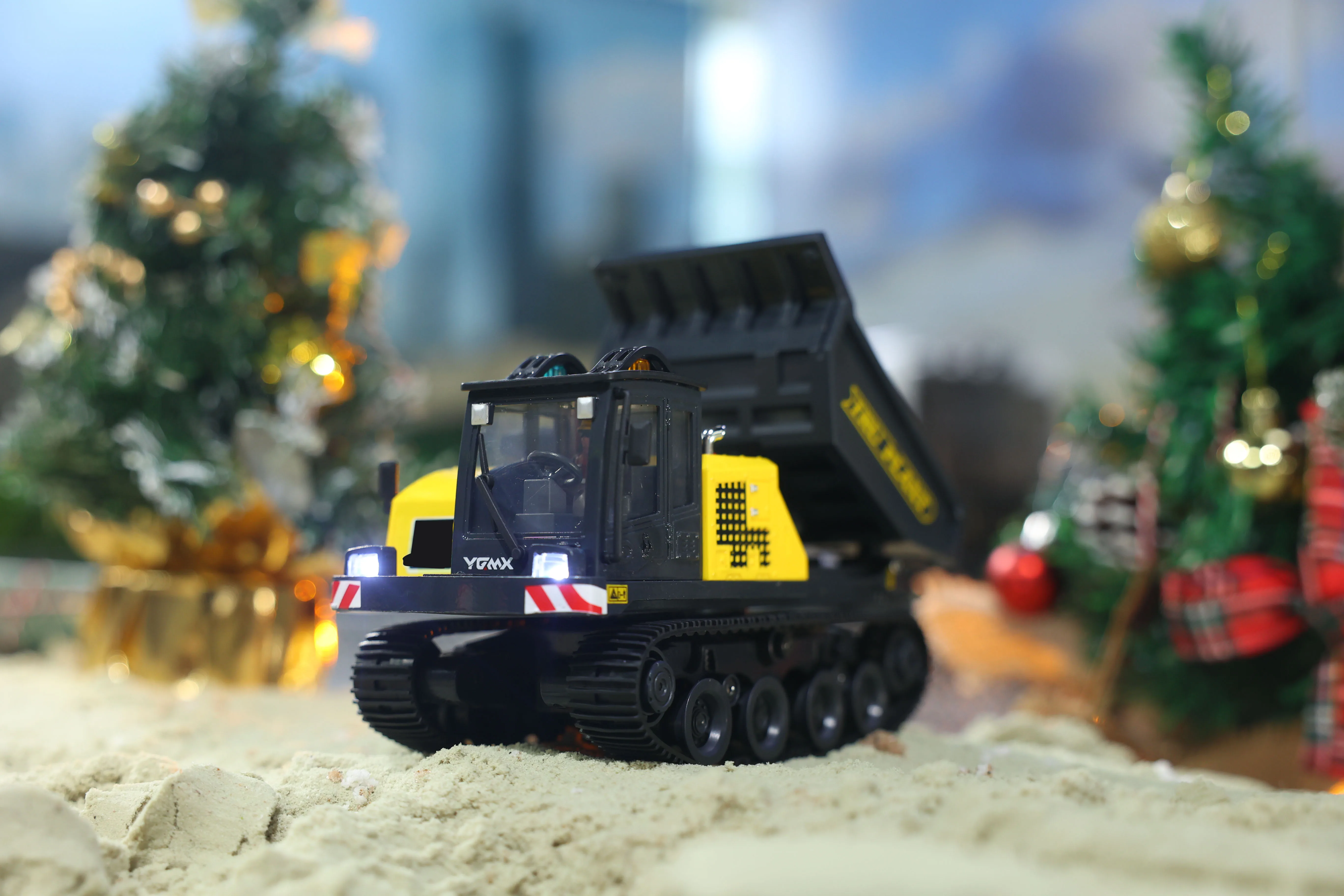Nieuwe 1/50 T14R RC Dumper K970 RC Graafmachine LR636 RC Loader Metalen Emmer Tracks RTR Model Licht Geluid Truck Speelgoed Model Geschenken