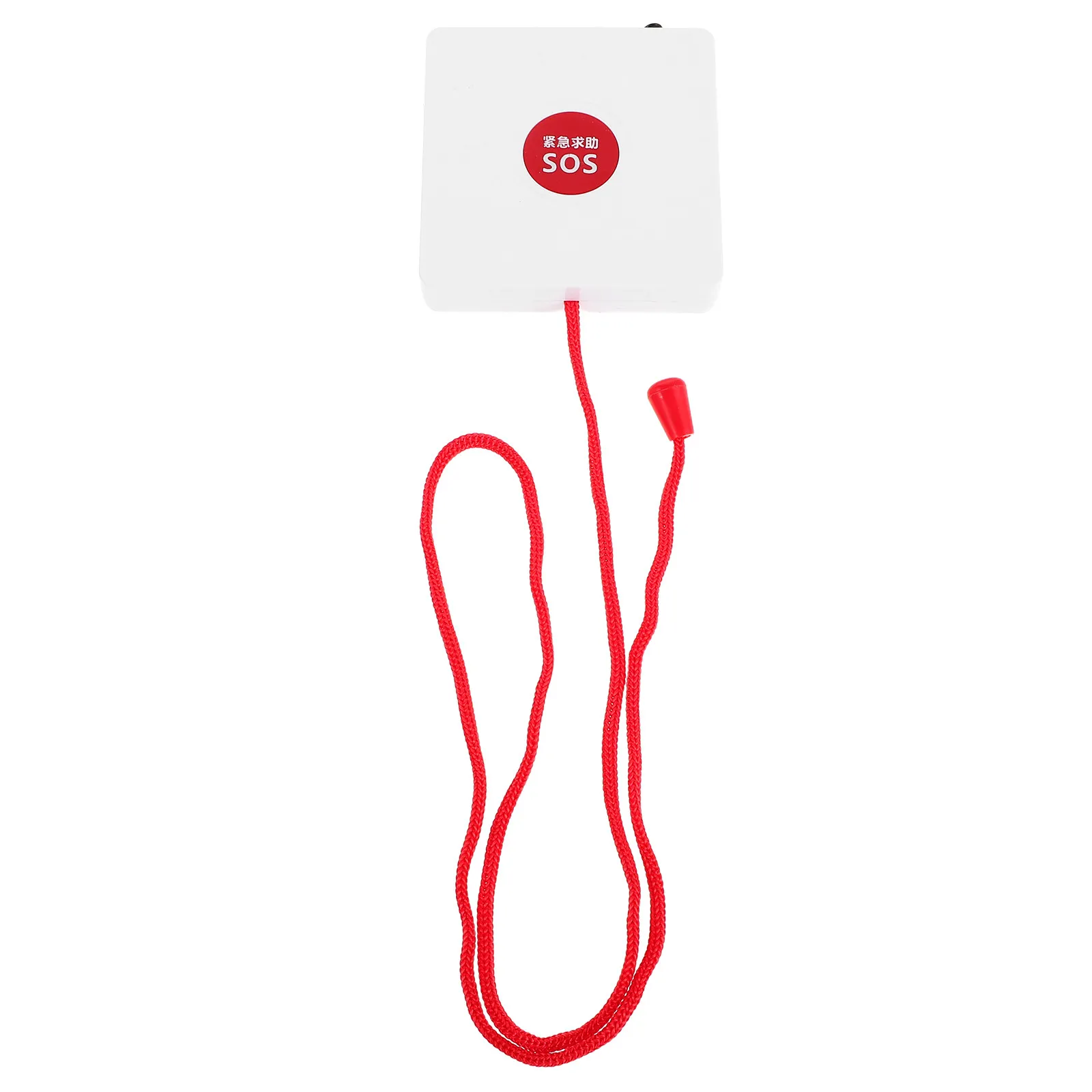 

Wireless Emergency Button Pull Cord Compact Wall Mount Alert System for Seniors Patient Fall Prevention Bathroom Safety
