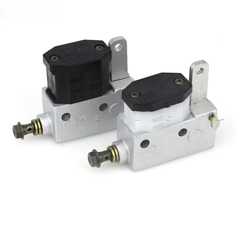 Go-kart tricycle ATV modification accessories brake upper pump main pump 12.8/15.8 size piston square pump master cylinder