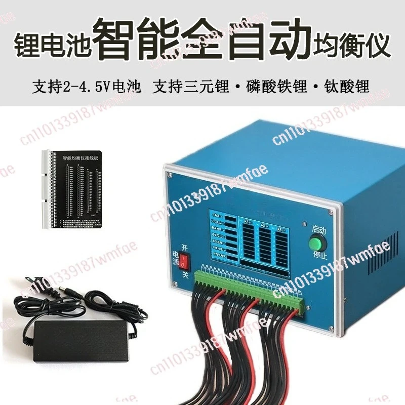 

24-канальный синхронный балансир для аккумуляторов, интеллектуальный прибор для восстановления дифференциального давления при обслуживании аккумуляторов электромобилей