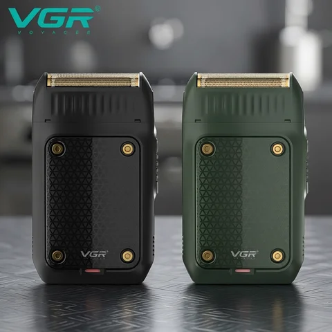 VGR V-353 Shaver Professional Razor Electric Shaving Machine Portable Beard Trimmer Rechargeable Razor Mini Shaver for Men
