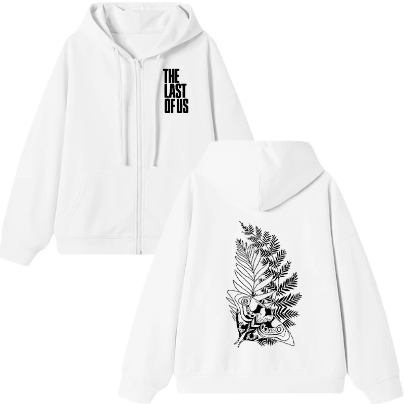 The Last of Us Ellie Double Sided Printed Zipper Pullover Men Women Sweatshirts Hip Hop hoodie Oversized Casual Fashion Pullover