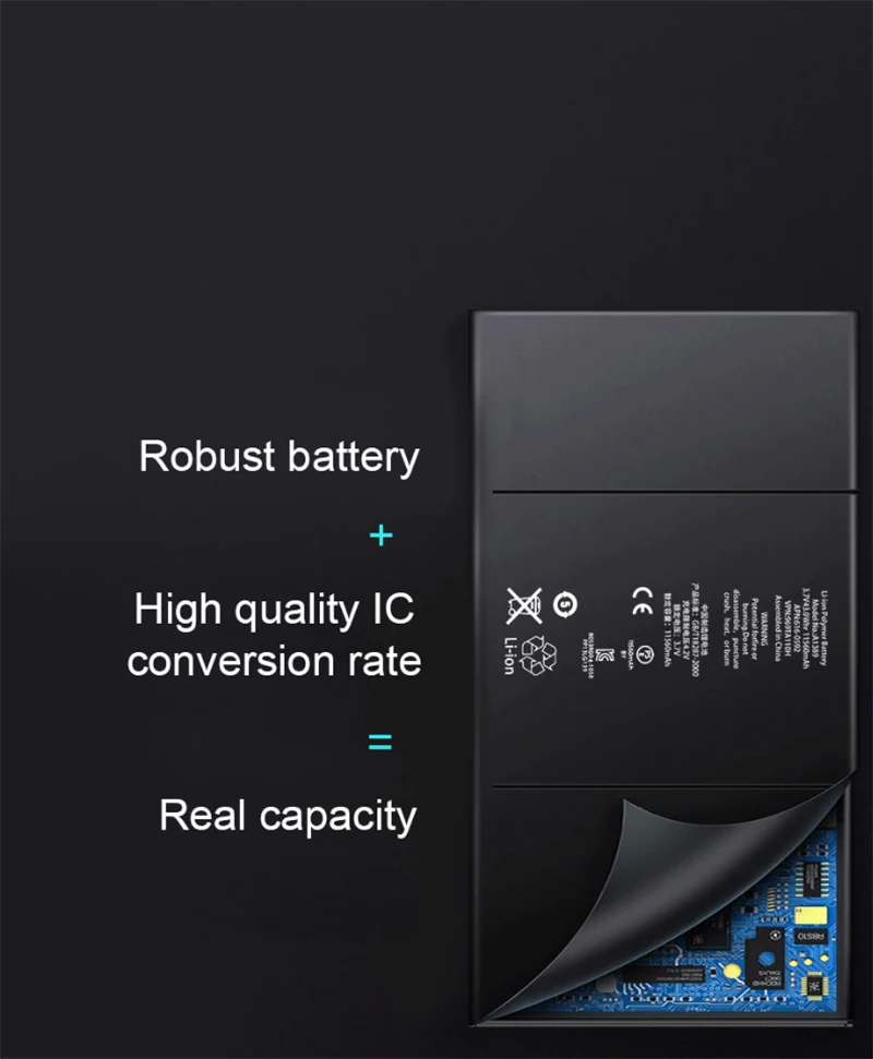 New Tablet Battery For iPad 5 Air 1 A1474 A1475 For iPad 6 Air 2 A1566 A1567 Mini 1 2 3 4 5 Pro 9.7 10.5 12.9 1-5 GEN 11 battery