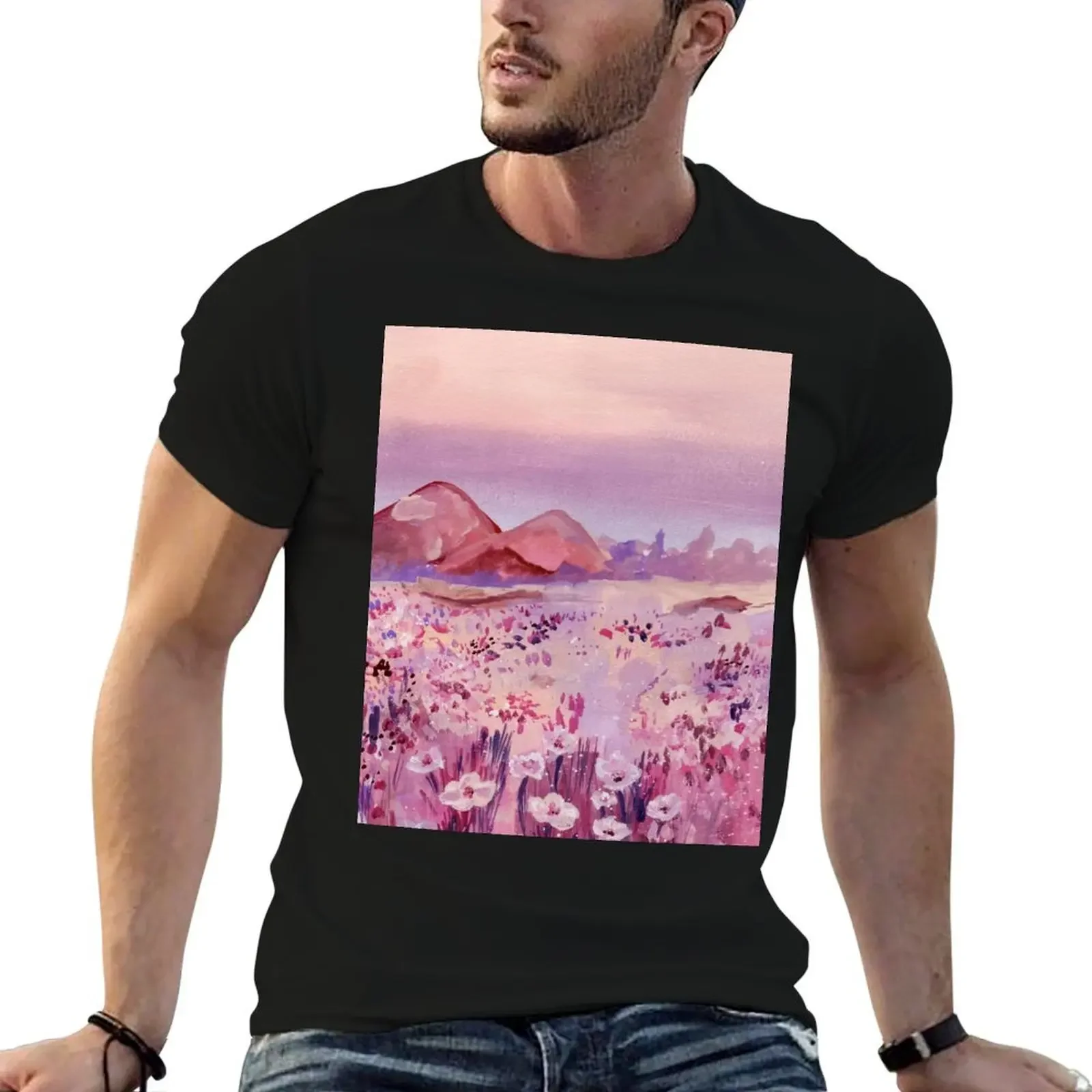 whimsical fairyland T-Shirt quick drying oversizeds vintage anime shirt mens designer t shirt