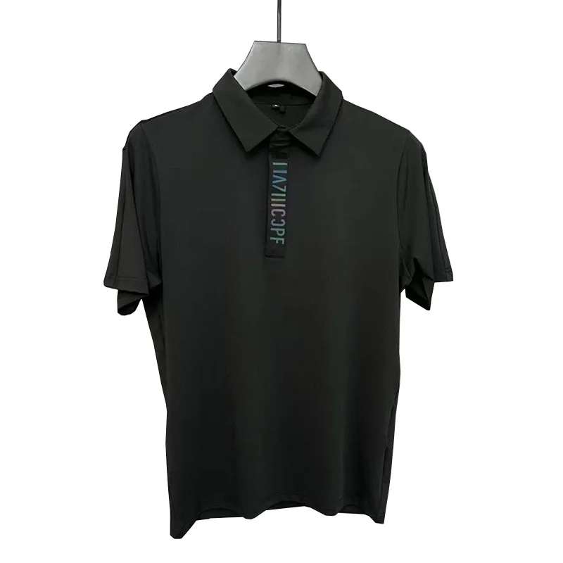 

Golf Men's Short sleeved T-shirt Summer New Product Comfortable and Versatile Polo Shirt Outdoor Quick drying Sports Shirt Top