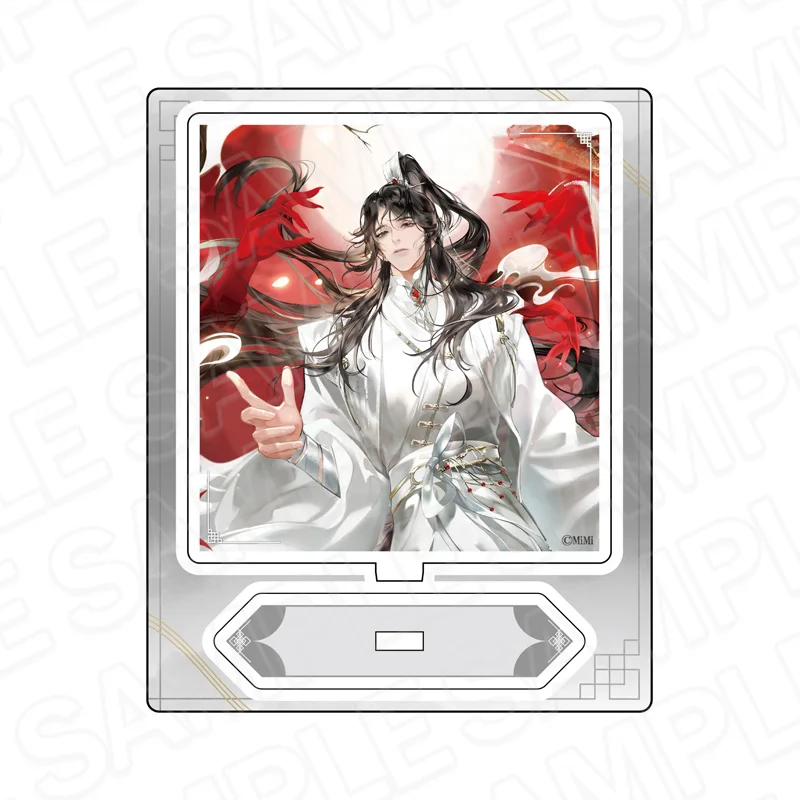 

Genuine Anime The Husky and His White Cat Shizun Mo Ran Chu Wanning Cosplay Acrylic Figure Stand Cartoon Standing Sign Xmas Gift