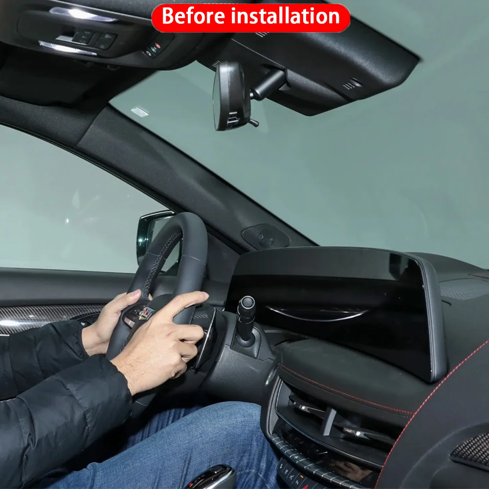 for Cadillac CT5 V CT5-V Facelift 2024~2026 4K Dash Cam Front Rear Car Camera Wifi Plug & Play Video Recorder Loop Recording