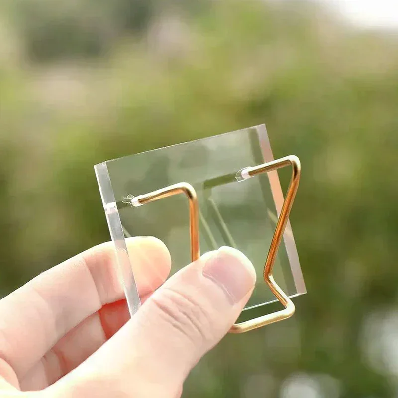 1Pcs Metal Mineral Display Stand With Acrylic Base For Crystal Jewelry Stand Stone Shelf