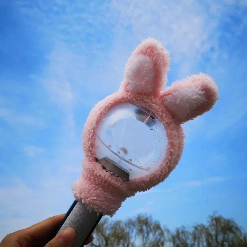 1pcs Kpop Plush Lamp Cover for Decorate Kpop Boys Lightstick Kpop Cartoon Light Stick Cover