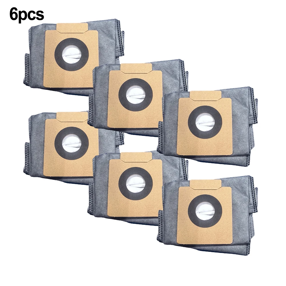 6PCS Replacement Large Capacity Dust Bags Strong Seal Cloth Dust Bags Compatible For Eufy C20 Robot Vacuum Cleaner Parts