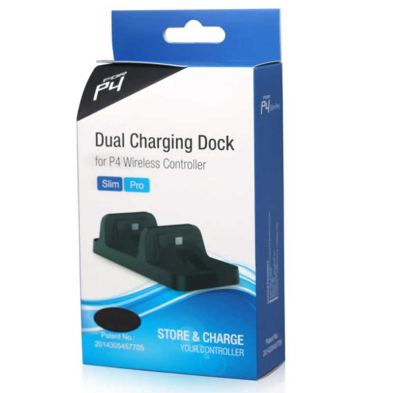 Chargeur de manette de jeu PS4 S6, charge rapide, station de support pour Playstation 4, accessoires de console de jeux