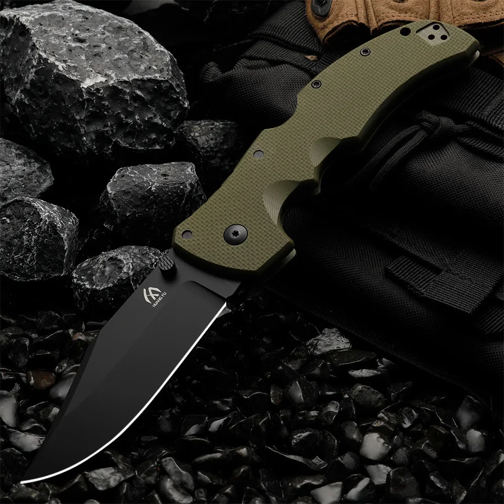 High quality multifunctional folding knife - survival knife for outdoor camping, hunting, and emergency situations, men\'s gift