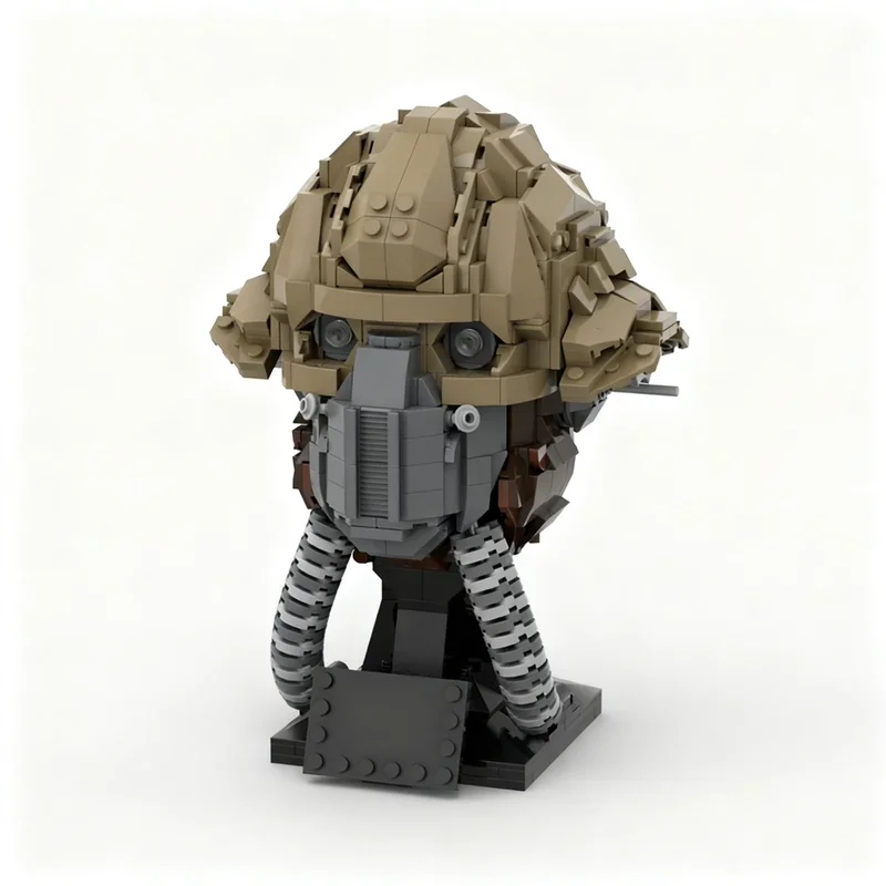

NEW 765PCS Star Battle Movie MOC Benthic Two Tubes Helmet Model DIY Creative Display Assembly Building Blocks Birthday Gift Set