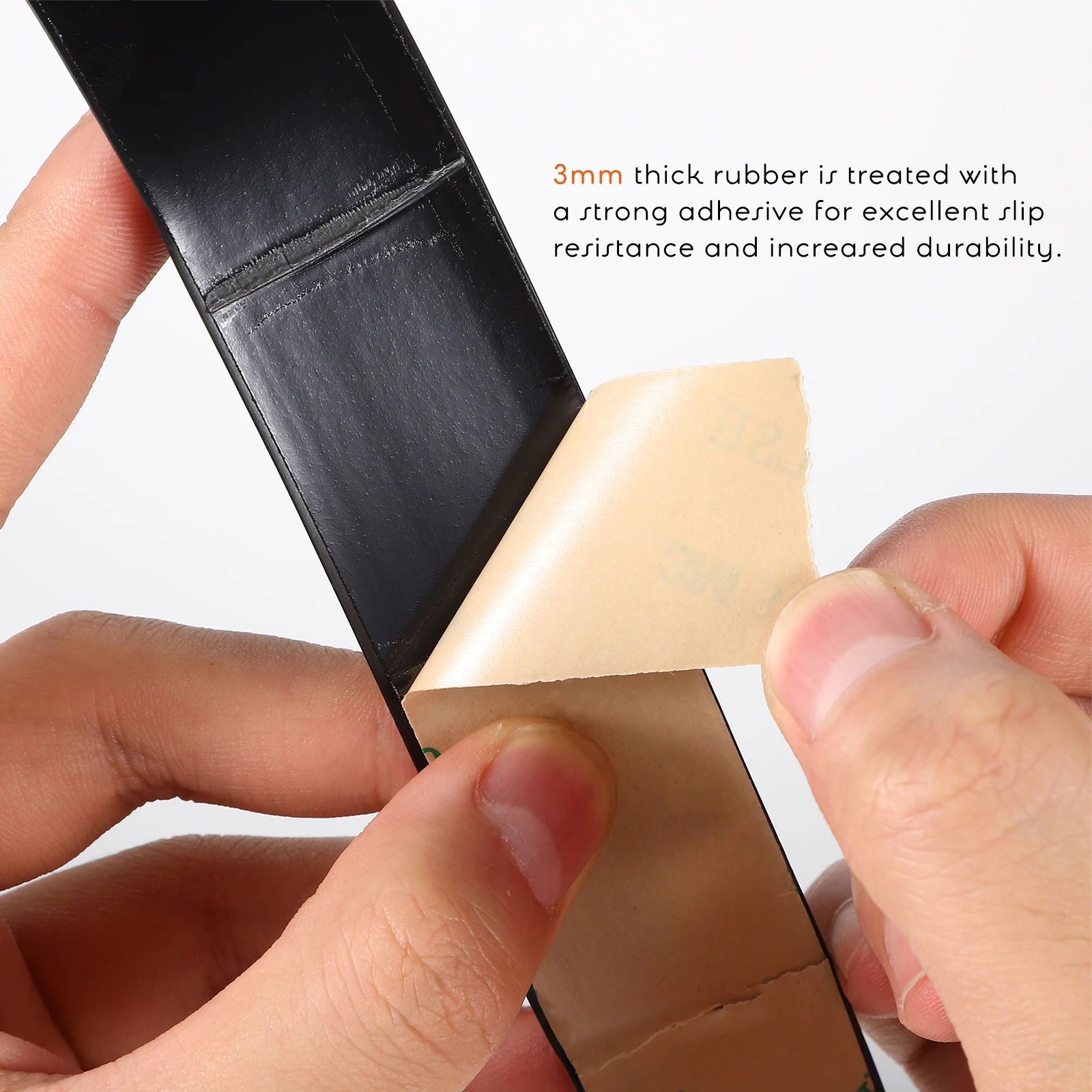 شريط سلم مضاد للانزلاق بطول 6 أمتار، شريط أمان للأرضيات شديد التحمل لدرج خشبي داخلي وخارجي غير قابل للانزلاق