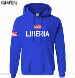 Liberia Liberian LR LBR Mens Hoodie Pullovers Hoodies Men Sweatshirt Newest Streetwear Clothing Nation Flag Sportswear Tracksuit
